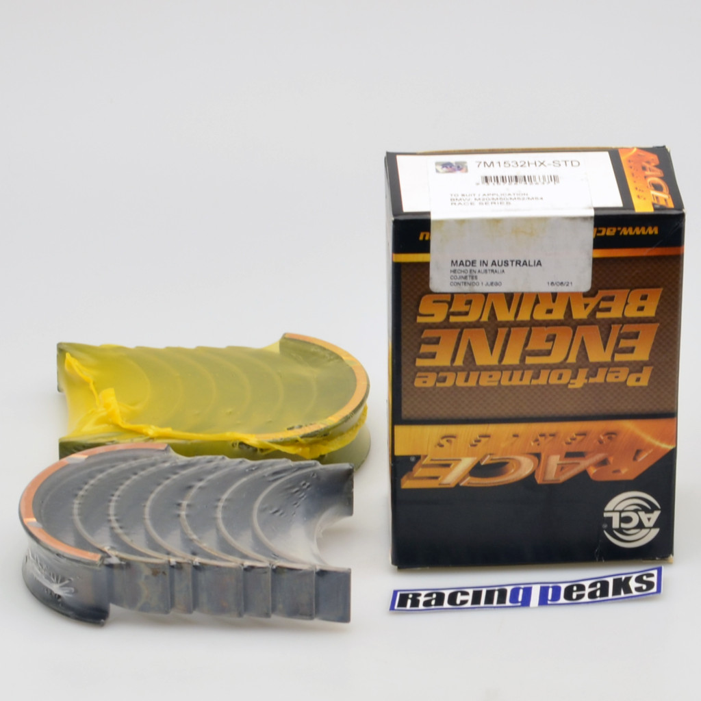 ACL Race 7M1532HX main bearings fits BMW S54 S52 S50 M54 M52 M50 2.0-3.2L 24v