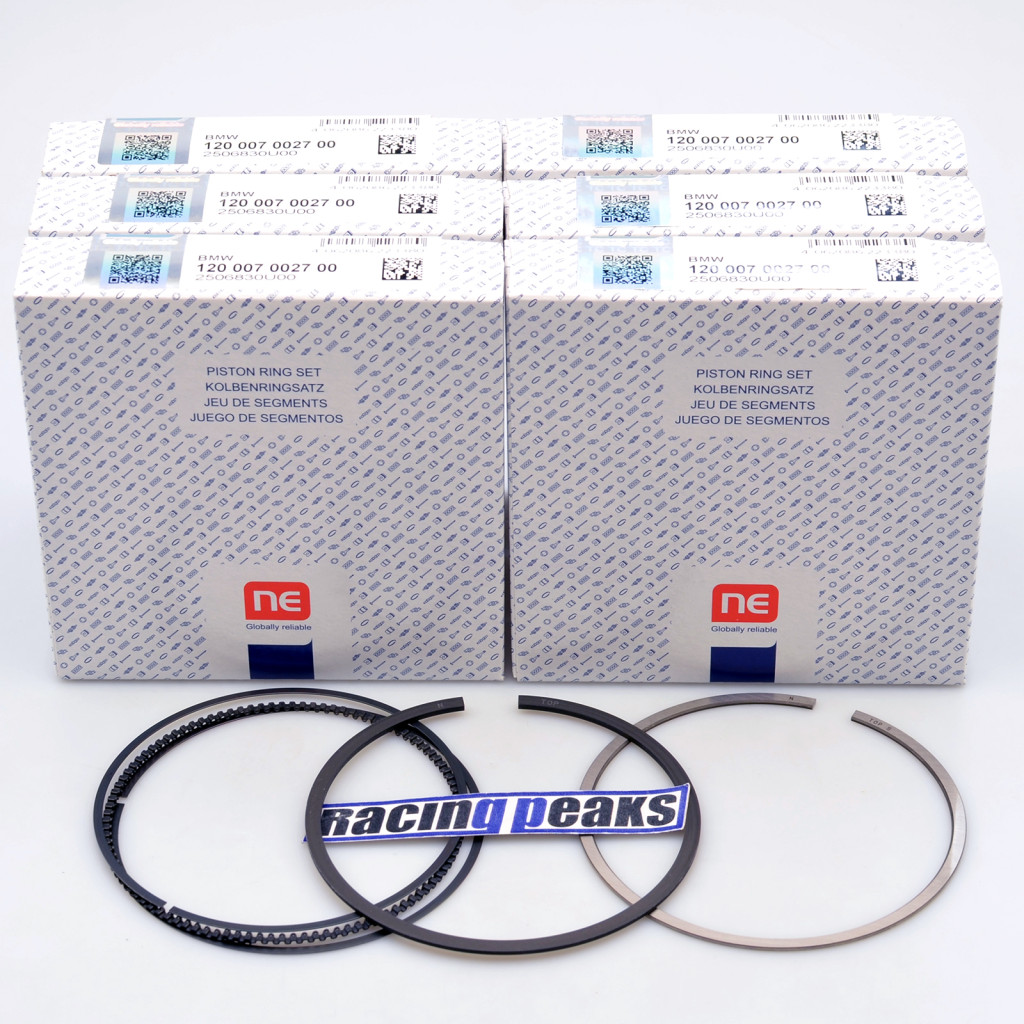 Piston rings x6 fits BMW S50B32 S52B32 M3 Z3M 1995-2000