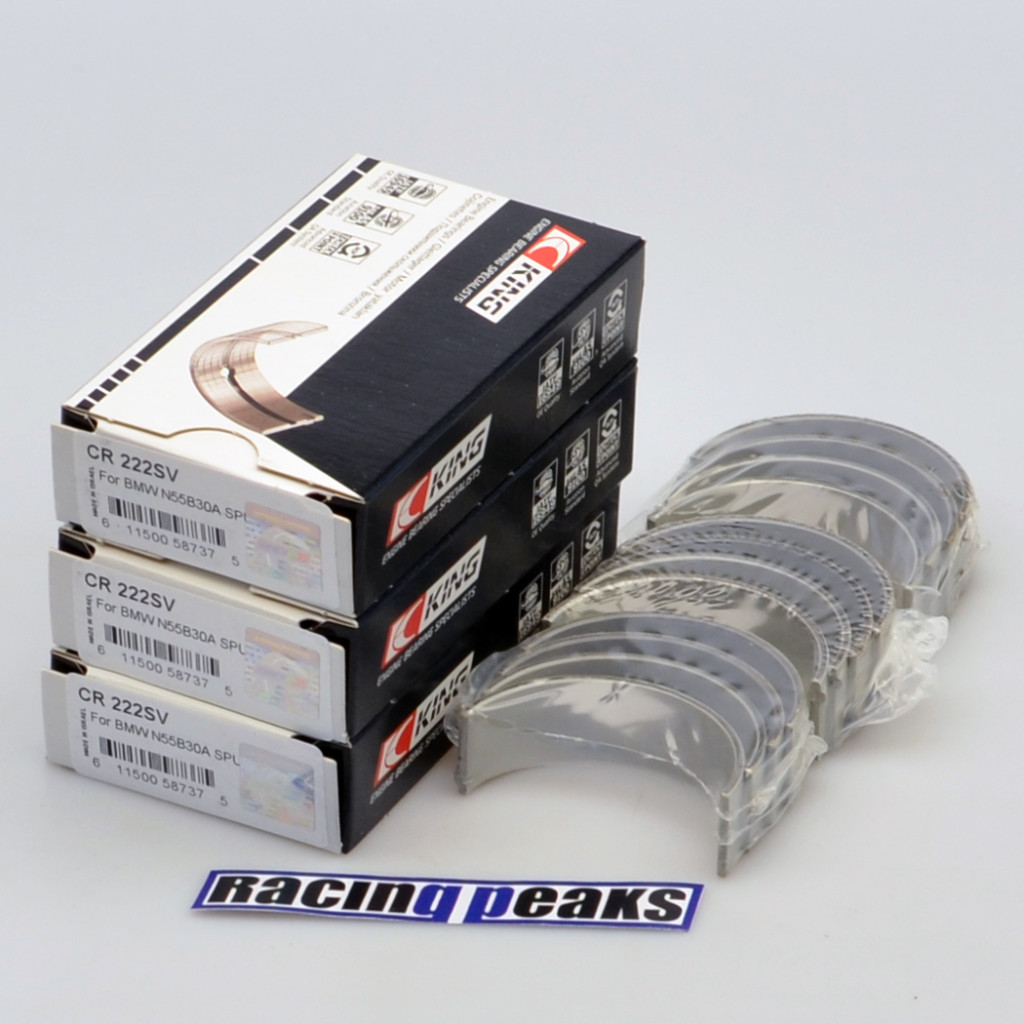 BMW 135 235 335 535 640 740 N54B30 N55B30 rod bearings KING CR222SV 11247576714