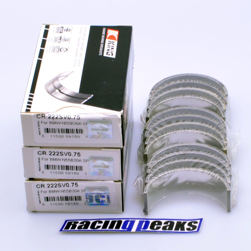 BMW 135 235 335 535 640 740 X5 35i N54B30 N55B30 rod bearings KING CR222SV