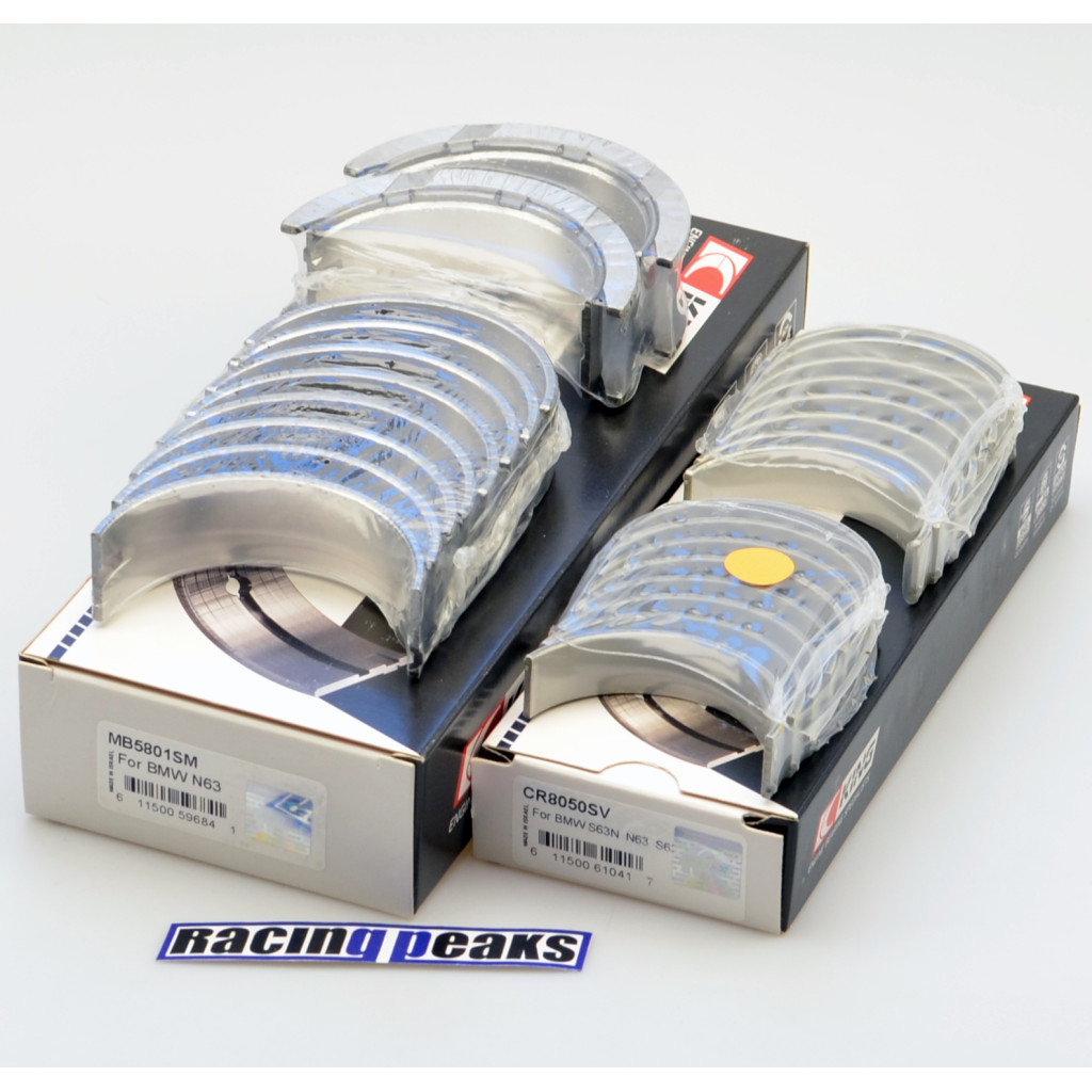 BMW M5 M6 550i 650i X5 X6 50i N63B44 S63B44 03/2011- rod & main bearings set