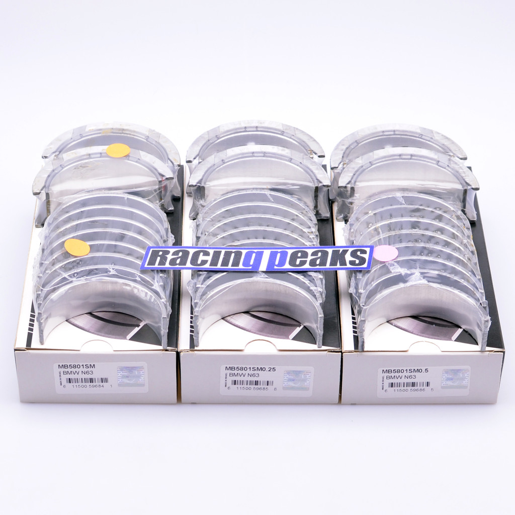 BMW M5 M6 S63B44 550i 650i 750i N63B40 N63B44 main bearings King MB5801SM