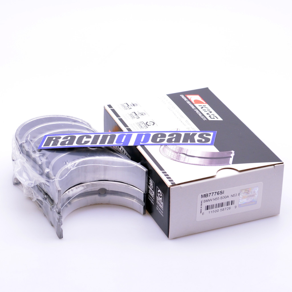 BMW 135i M235i 335i 535i 640i 740i N54B30 N55B30 main bearings King MB7776SI