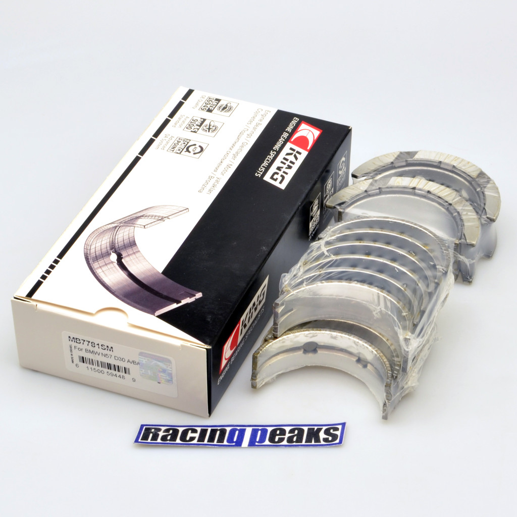 Main bearings fits BMW N57D30 325d 330d 335d 430d 435d 530d 535d X5 X6 30d