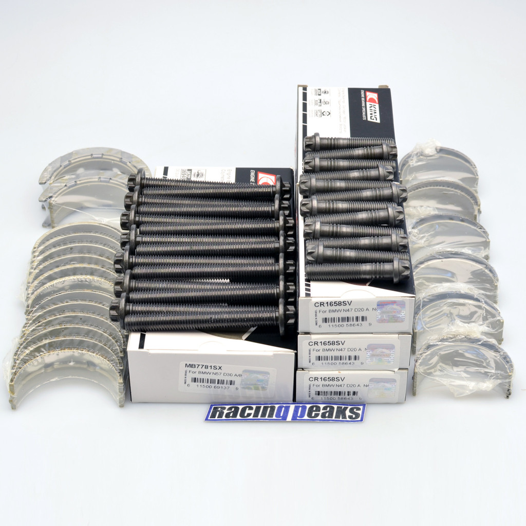 Main rod bearings bolts fits BMW N57D30 330d 430d 530d 730d X3 X5 X6 30d 35d 40d
