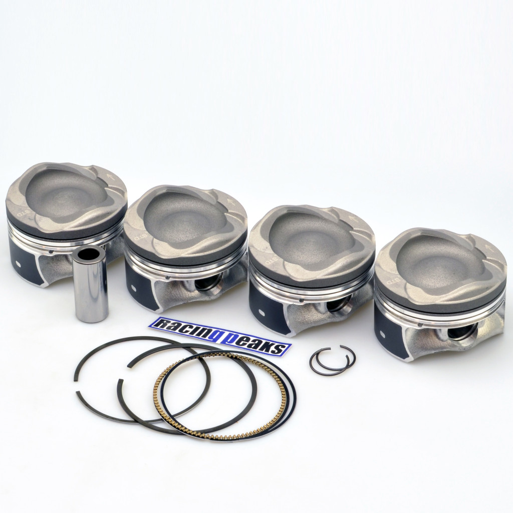 Engine piston set fits Ford EcoBoost Volvo S60 S80 V40 V60 V70 1.6 T3 T4 2006-