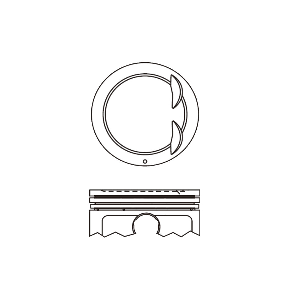 Piston set fits Hyundai Accent Elantra i20 ix20 i30 Solaris 1.6 16v G4FC 2006-