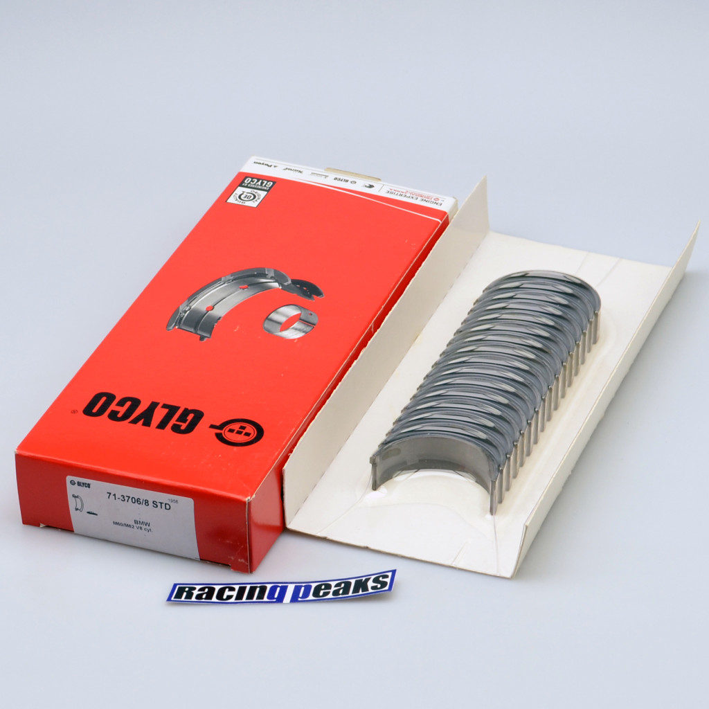BMW M60B30 M60B40 M62B35 M62B44 M62B46 rod bearings Glyco 71-3706/8 11241715701