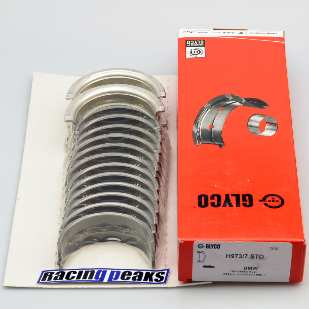 BMW M5 M6 S38B38 S38B36 M30 2.5-3.5 1968-1995 main bearings Glyco H973/7 +