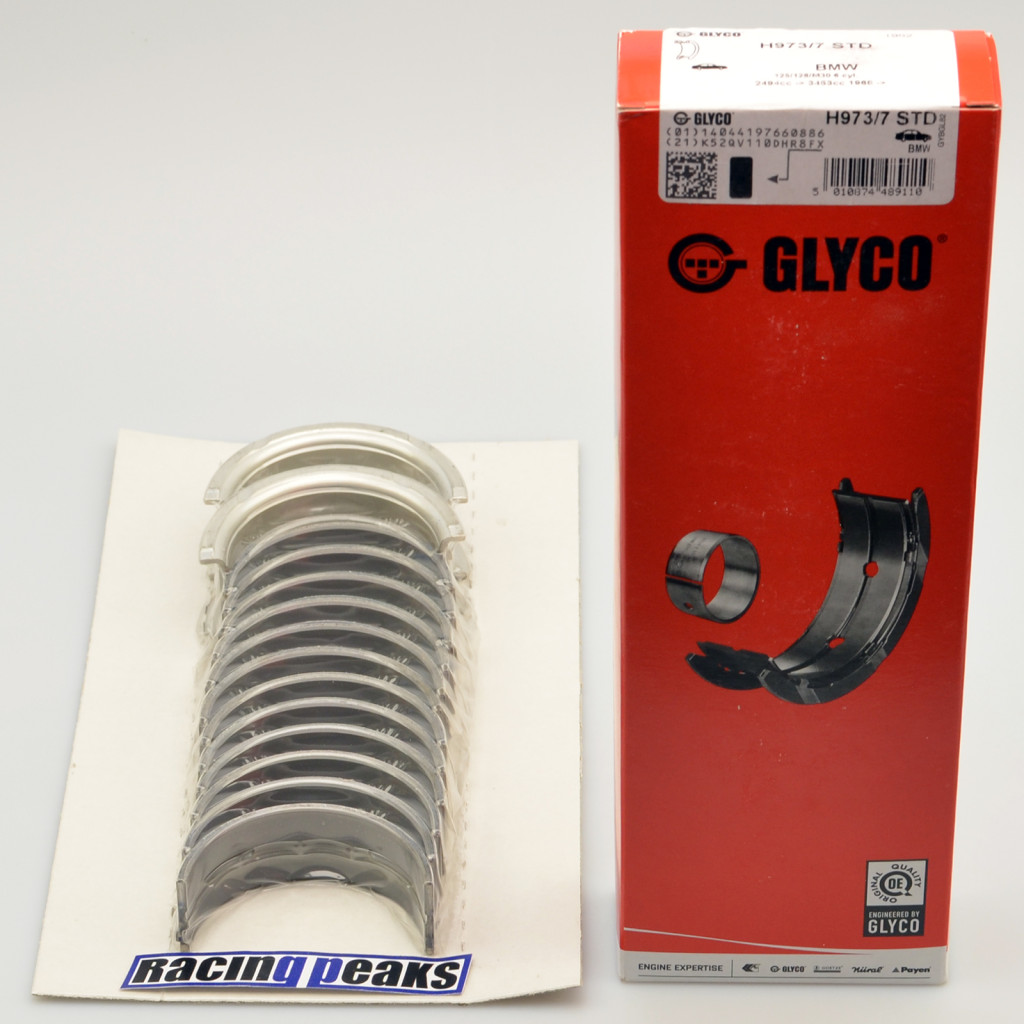 BMW M5 M6 S38B38 S38B36 M30 2.5-3.5 1968-1995 main bearings Glyco H973/7