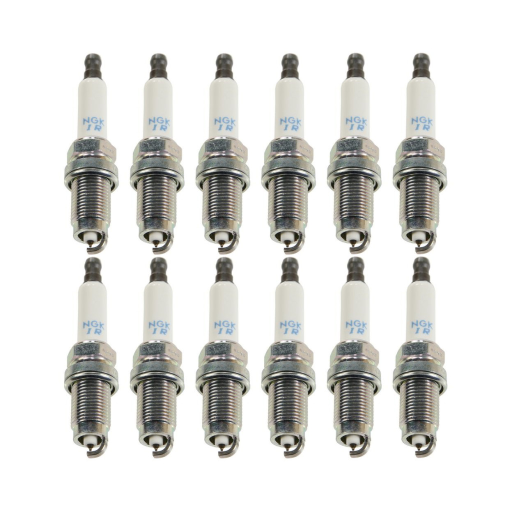 NGK spark plug set fits Bentley Continental GT GTC Flying Spur 2005-2010 12pcs