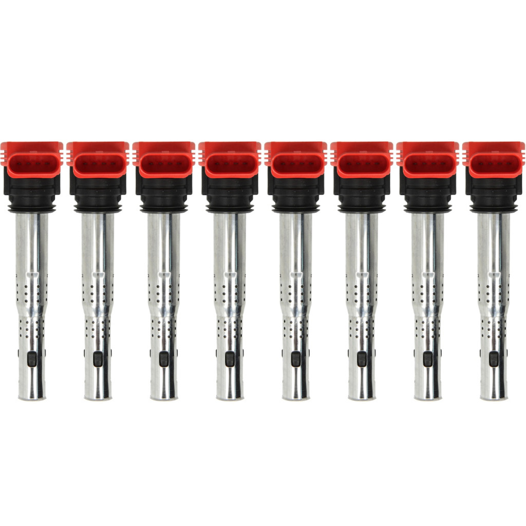 NGK U5014 ignition coil set fits Audi 4.2 FSI R8 A6 A8 S5 Q7 v8 BVJ BAR CAUA