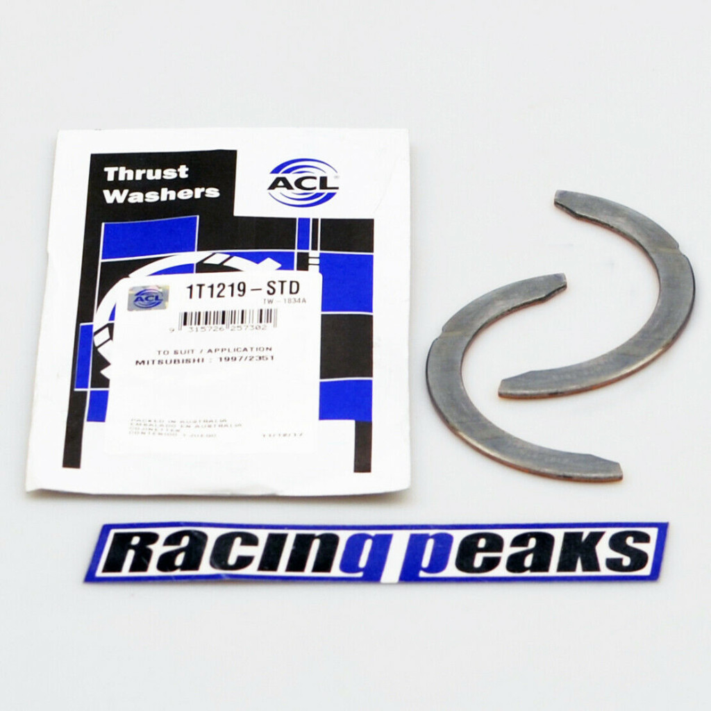 ACL 1T1219 thrust washers fits Mitsubishi 4G63 4G64 4G69 G4JP G4JS 2.0 2.4 16v