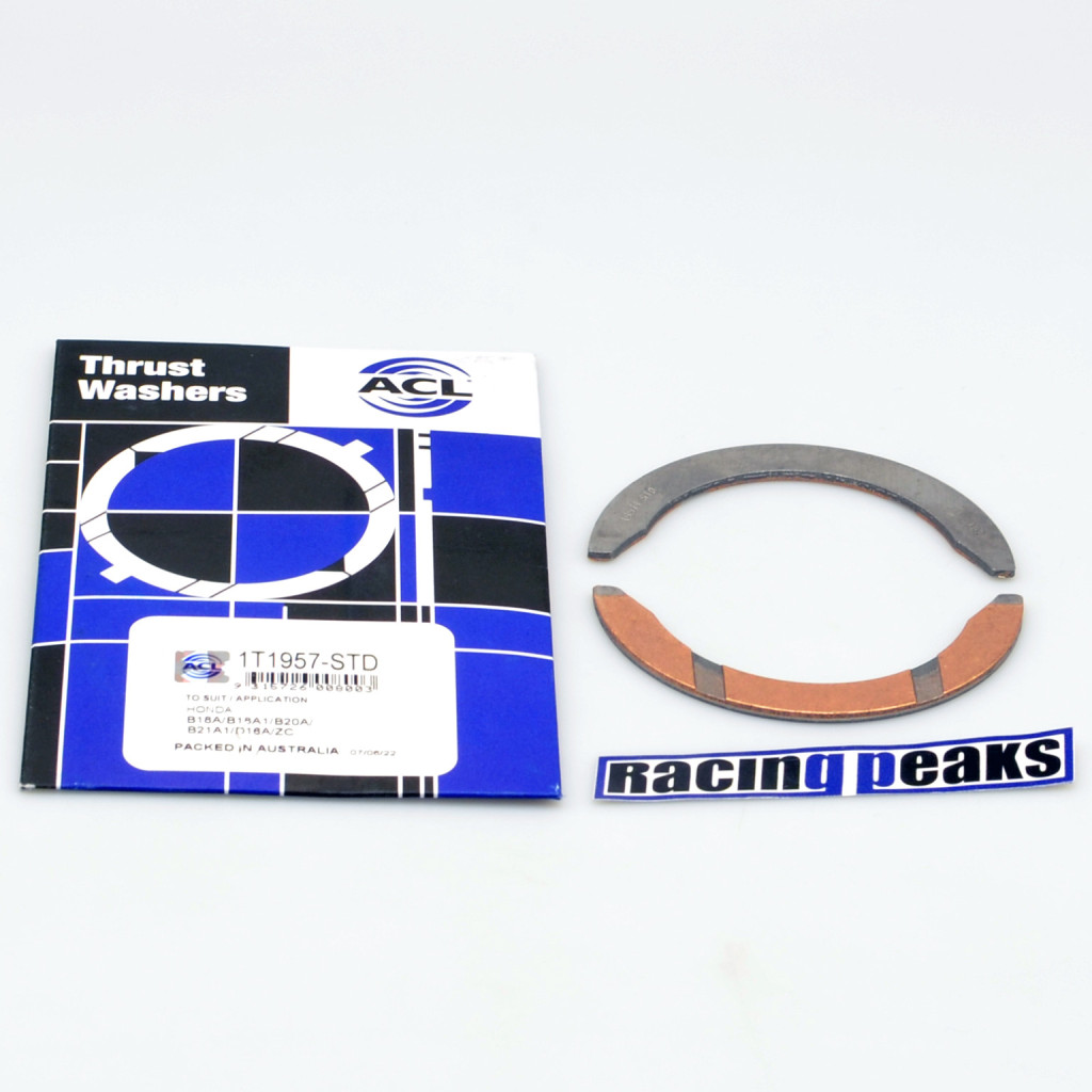 ACL 1T1957 thrust washers fits Honda Acura B16 B17 B18 B20 K20 K23 K24 16v