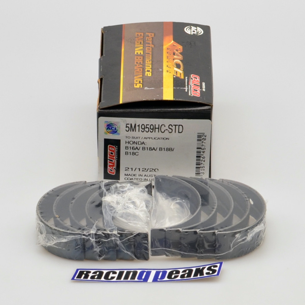 ACL 5M1959HC coated main bearings fits Honda B16 B17 B18 B20 K20 K23 K24 16v