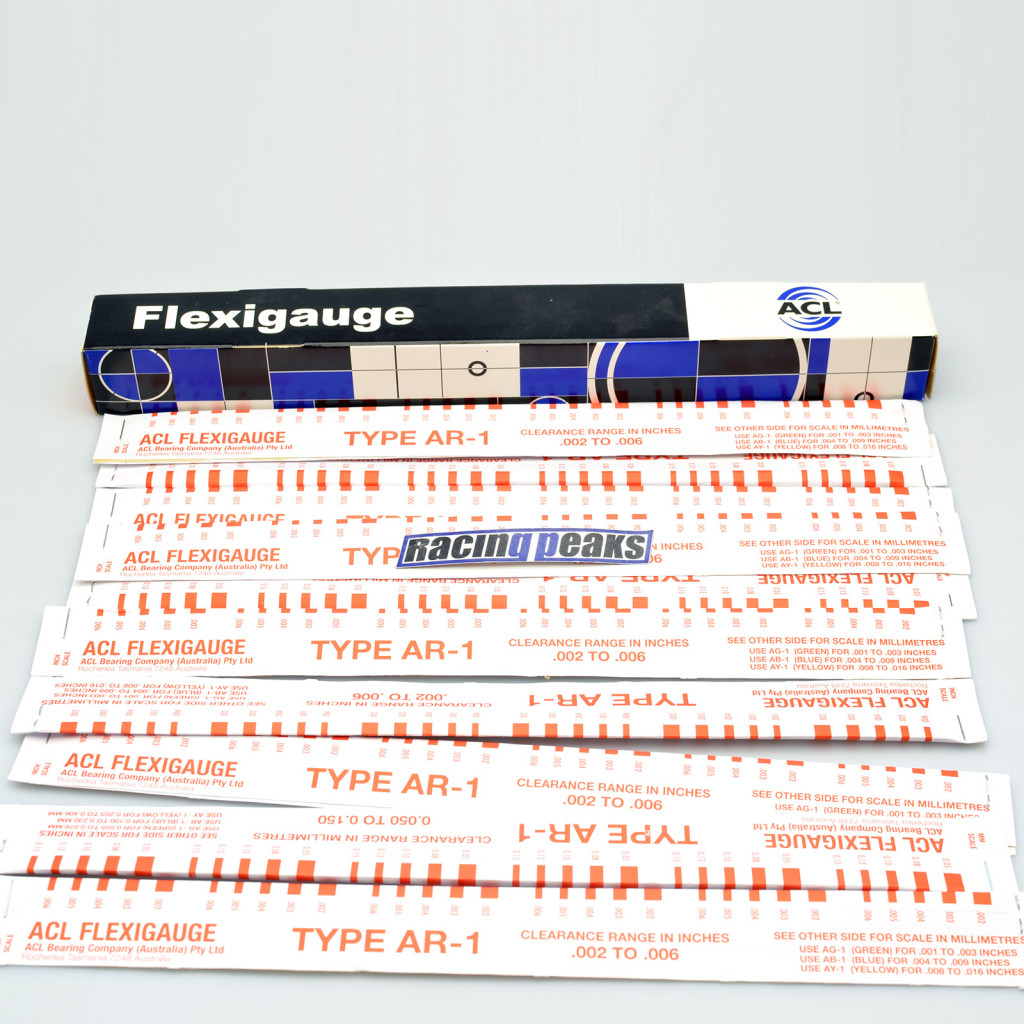 ACL AR-1 flexigauge plain bearings measuring tape .004-.009in 0.012-0.229mm