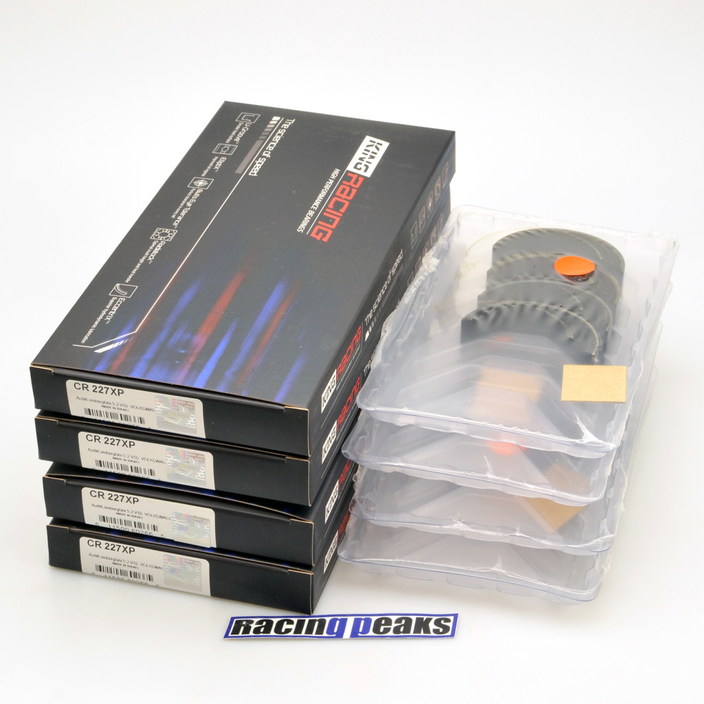 KING Racing rod bearing set fits Audi R8 5.2 FSi Huracan Gallardo V10