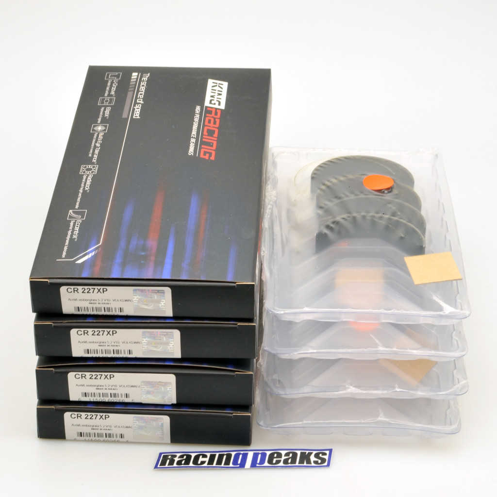 KING Racing rod bearing set fits Audi R8 5.2 FSi Huracan Gallardo V10