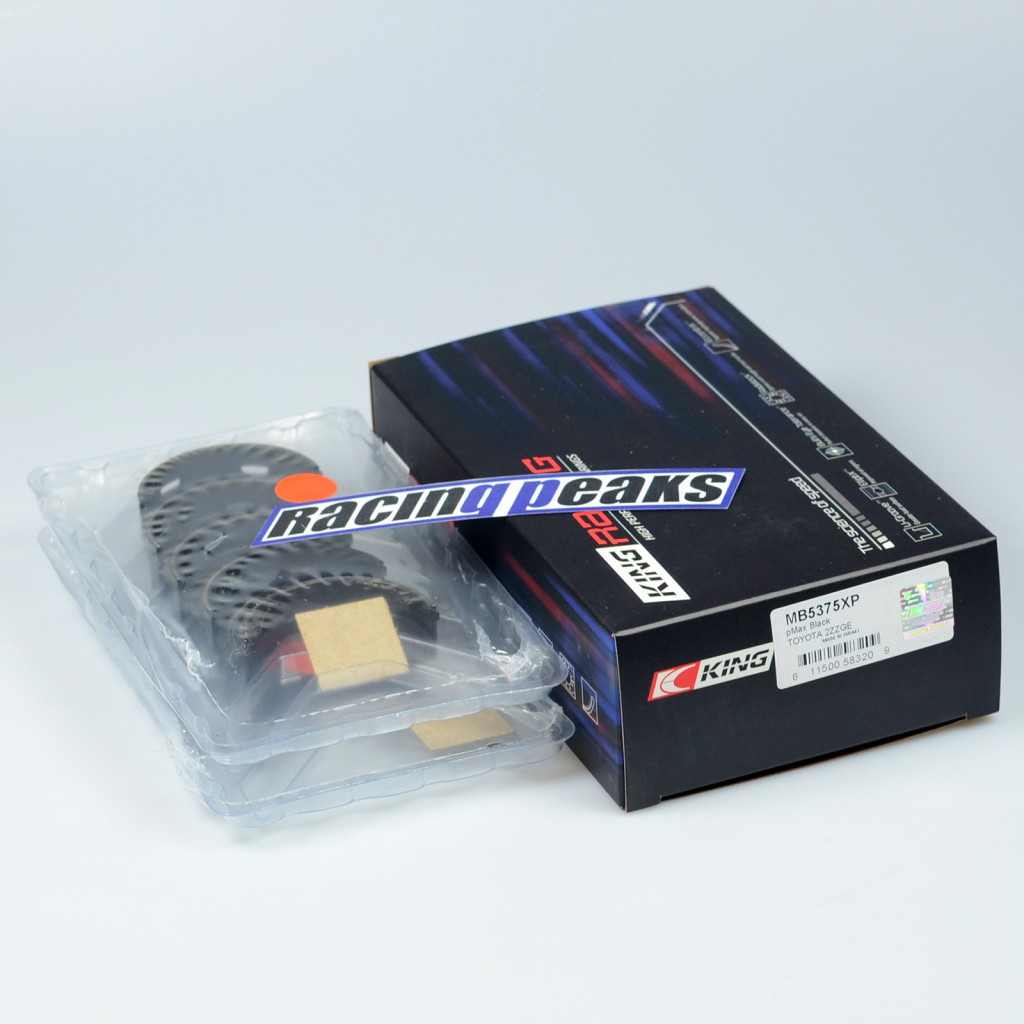 King Racing MB5375XP X main bearings fits Toyota 1.8L 16v 2ZZGE 1ZZFE