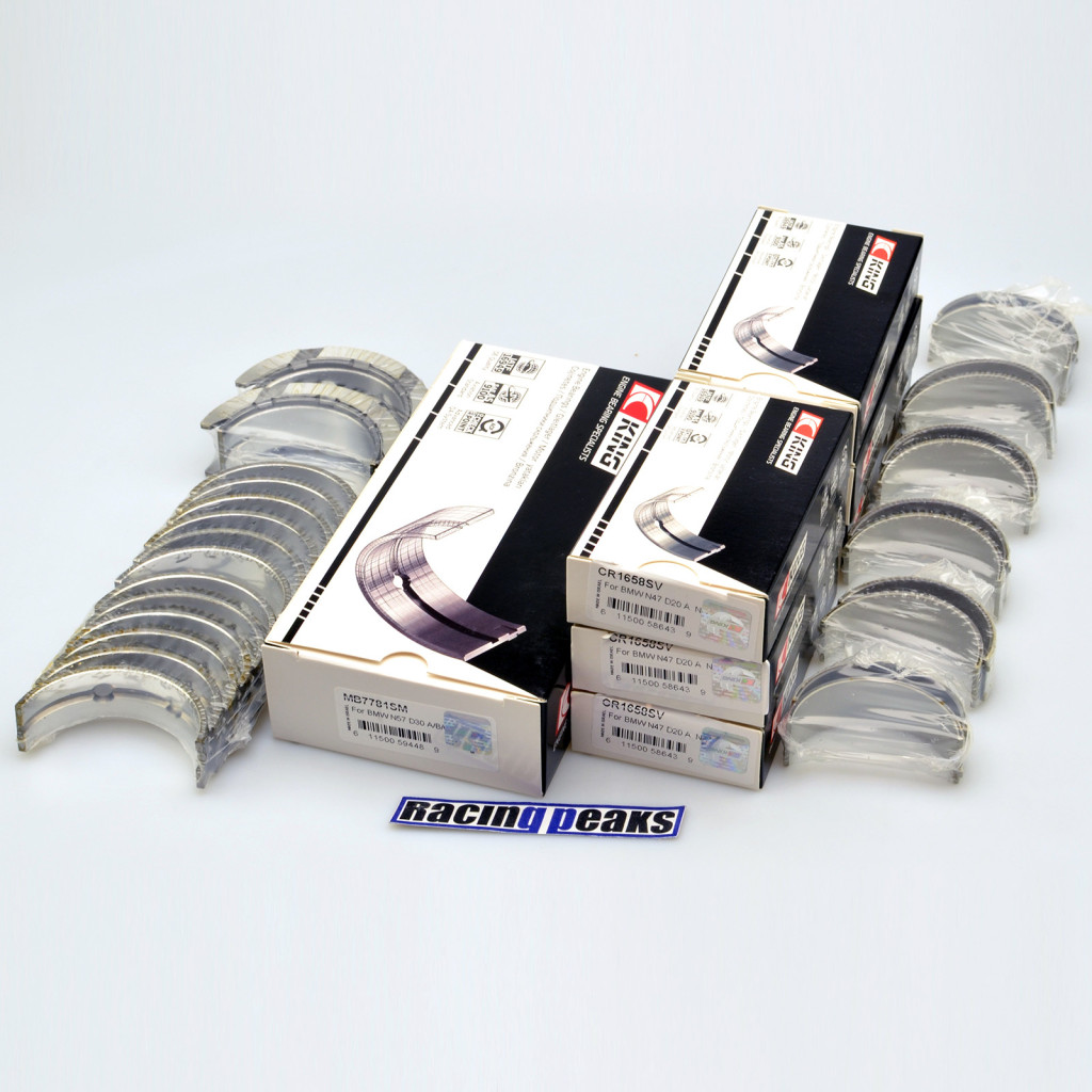Main rod bearings fits BMW N57D30 330d 335d 430d 530d 535d X3 X5 X6 30d 35d 40d