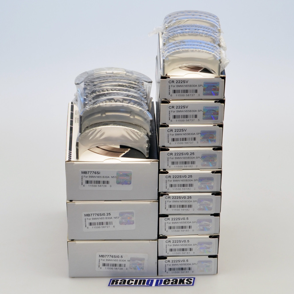 BMW 135i M135i M235i 335i 535i 640i 740i N54B30 N55B30 rod & main bearings set