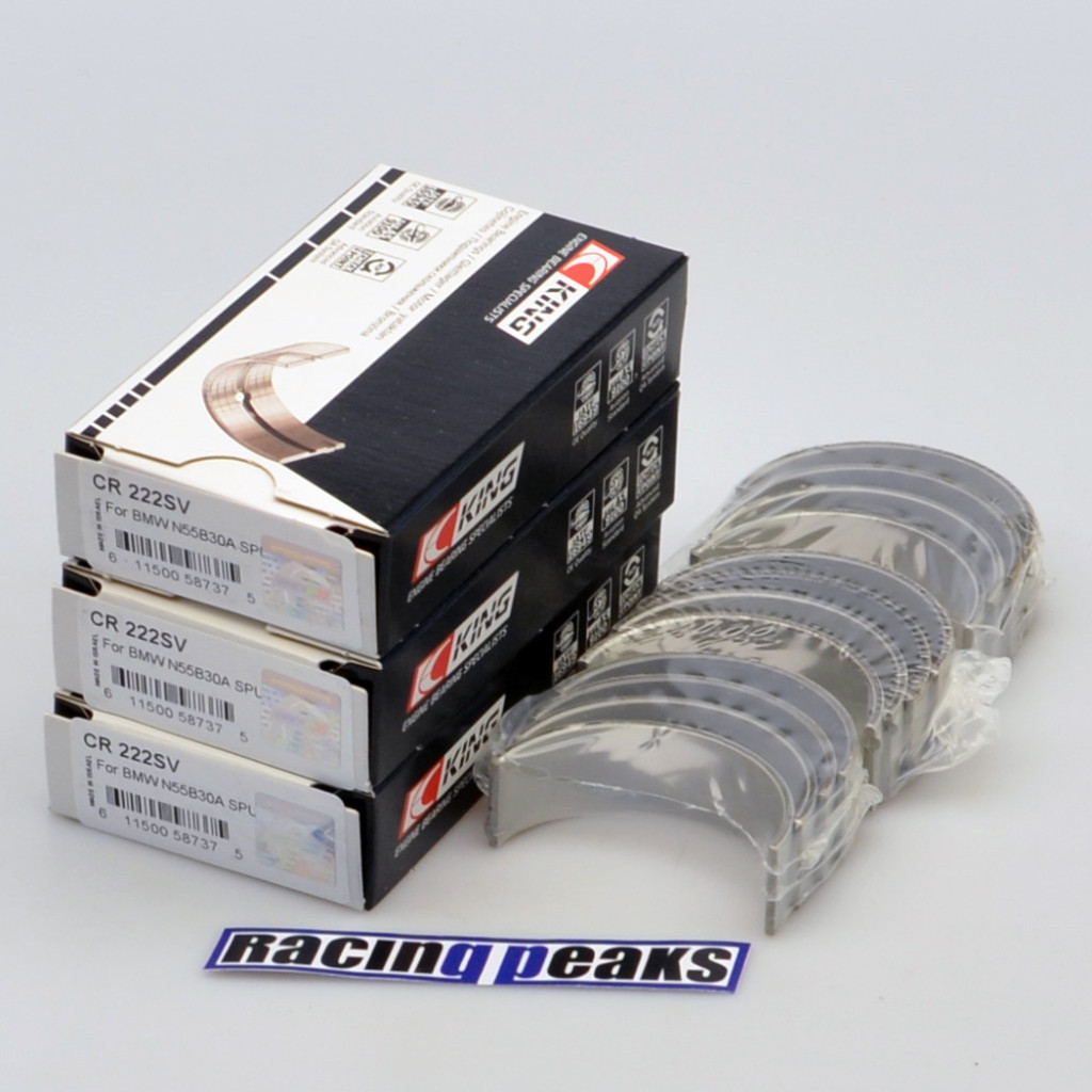 BMW 135 235 335 535 640 740 X5 35i N54B30 N55B30 rod bearings KING CR222SV