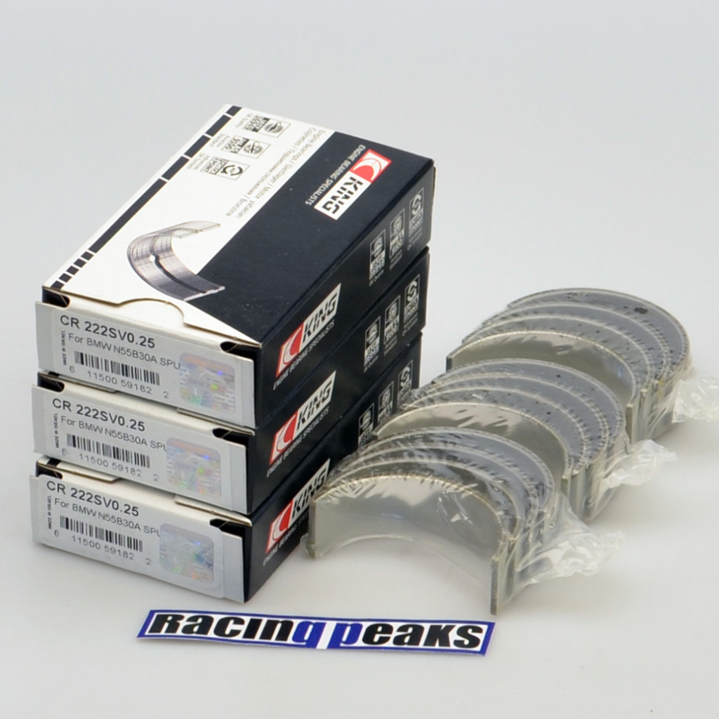 BMW 135 235 335 535 640 740 X5 35i N54B30 N55B30 rod bearings KING CR222SV
