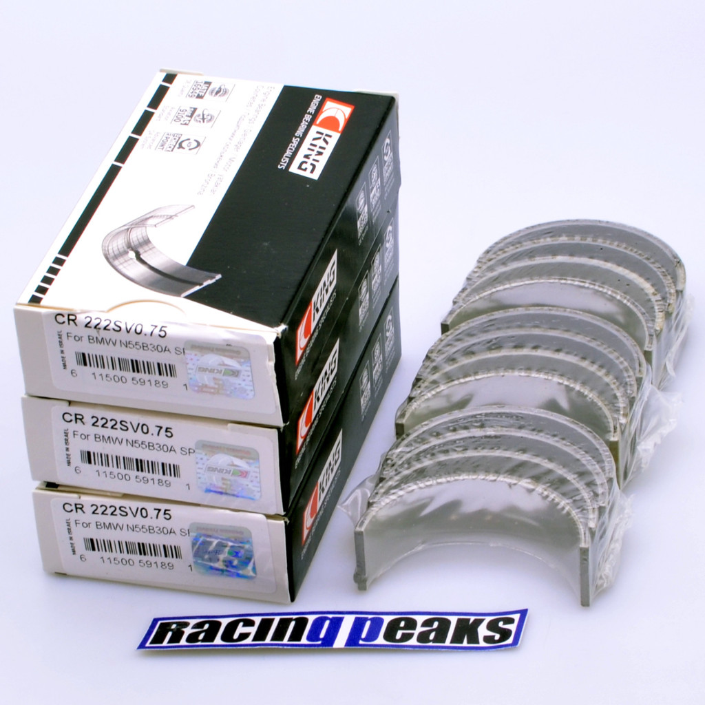 BMW 135 235 335 535 640 740 X5 35i N54B30 N55B30 rod bearings KING CR222SV