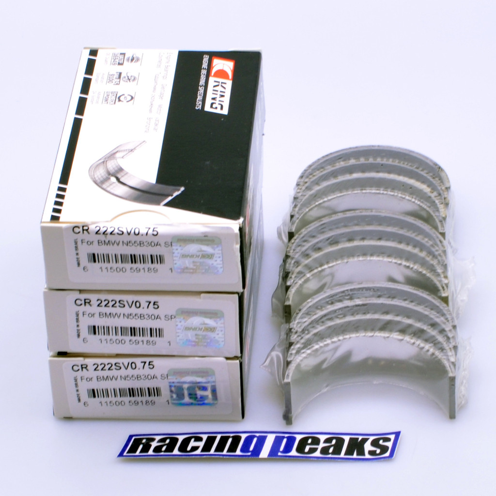 BMW 135 235 335 535 640 740 X5 35i N54B30 N55B30 rod bearings KING CR222SV