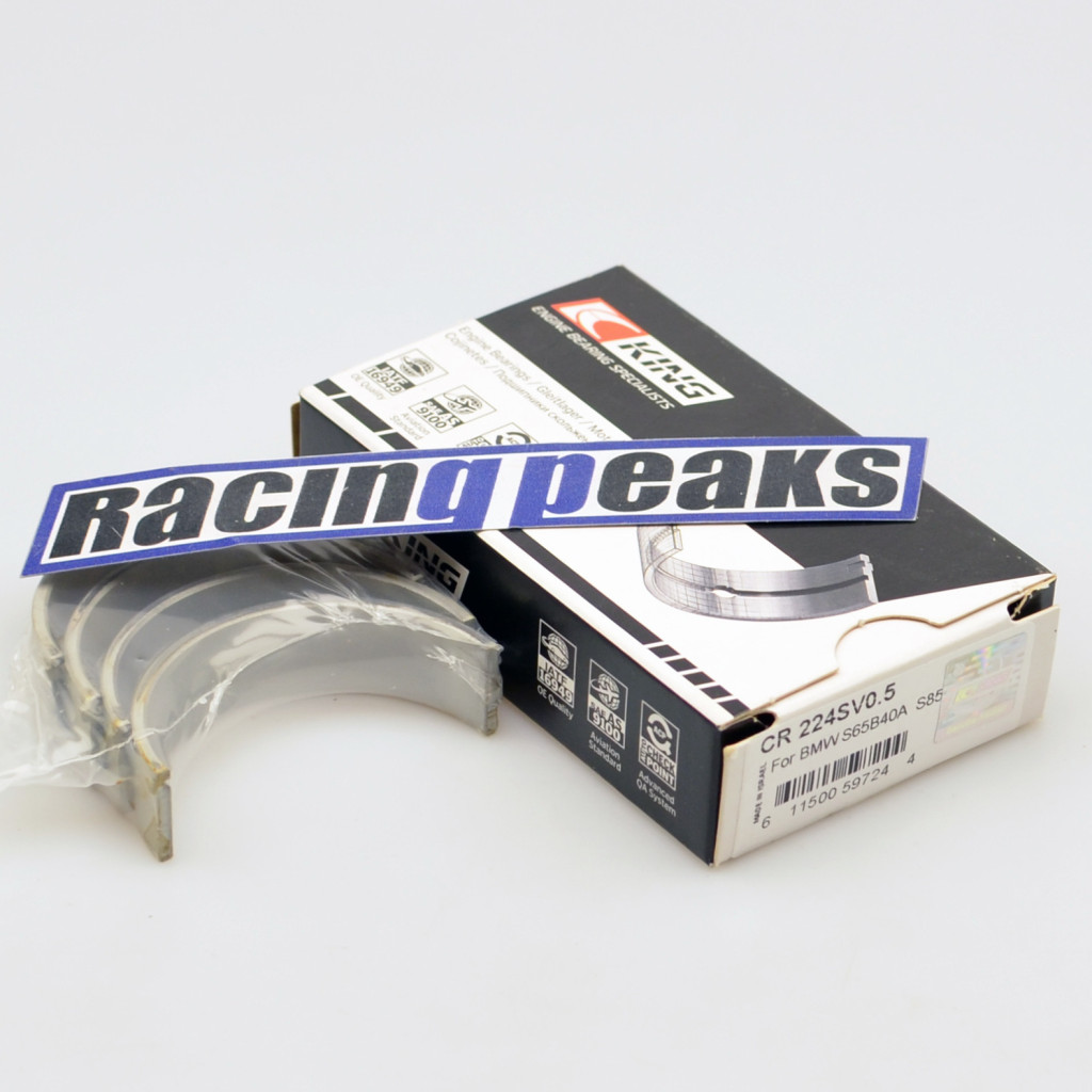 King CR224SV rod bearings fits BMW S65B40 S85B50 M3 M5 M6 4.0 5.0 E92 E60