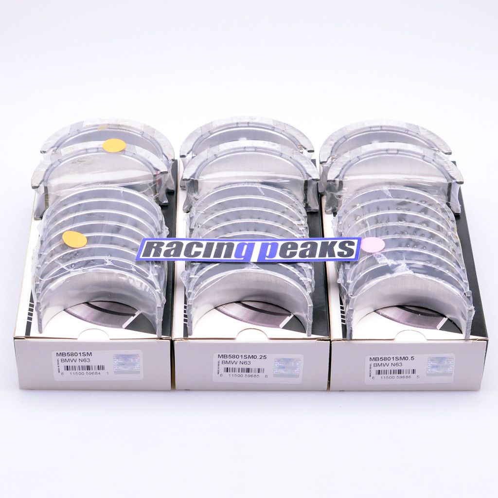 BMW M5 M6 S63B44 550i 650i 750i M550i N63B40 N63B44 main bearings King MB5801SM