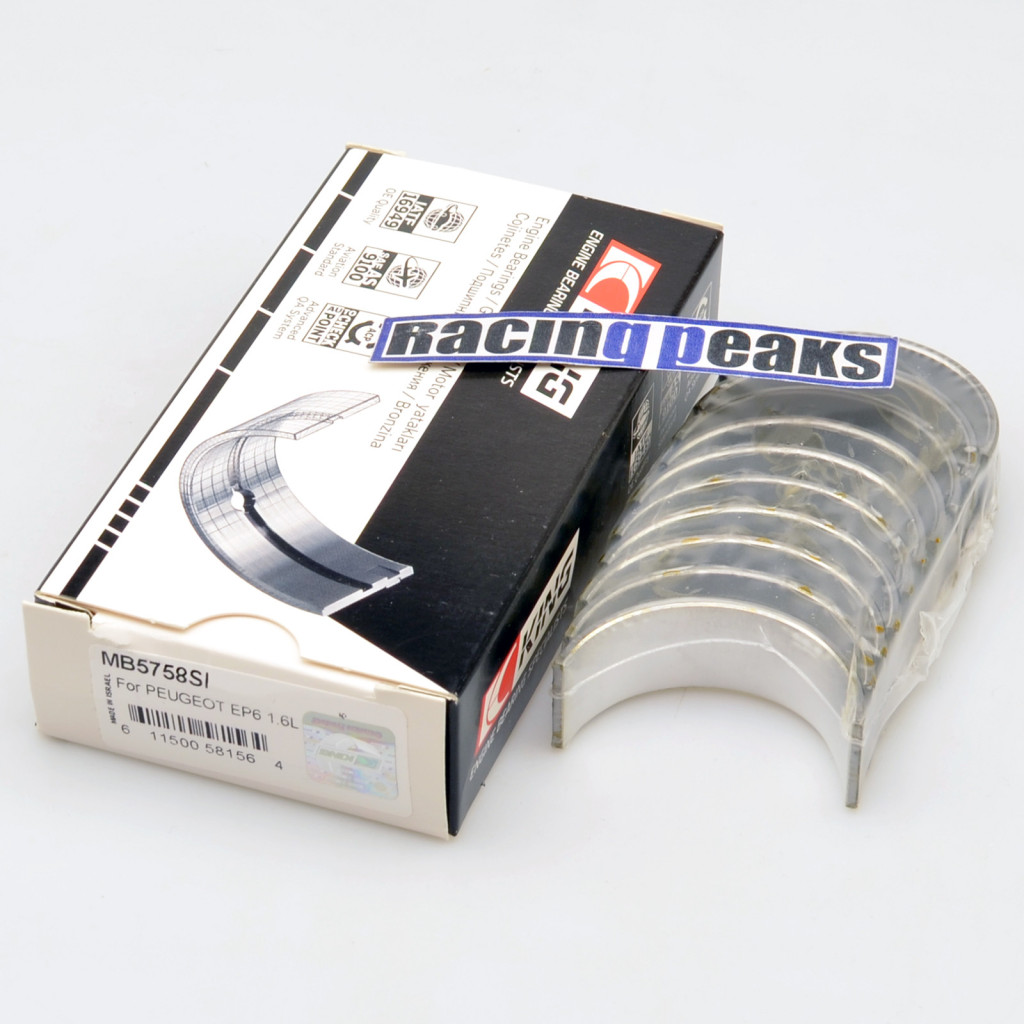 Main bearings fits Peugeot 207 208 308 RCZ 3008 DS3 C4 C5 DS4 EP6CDT 1.6T 16v