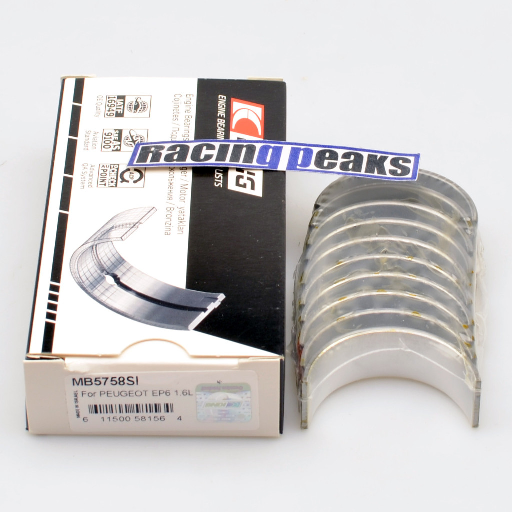 Main bearings fits Peugeot 207 208 308 RCZ 3008 DS3 C4 C5 DS4 EP6CDT 1.6T 16v