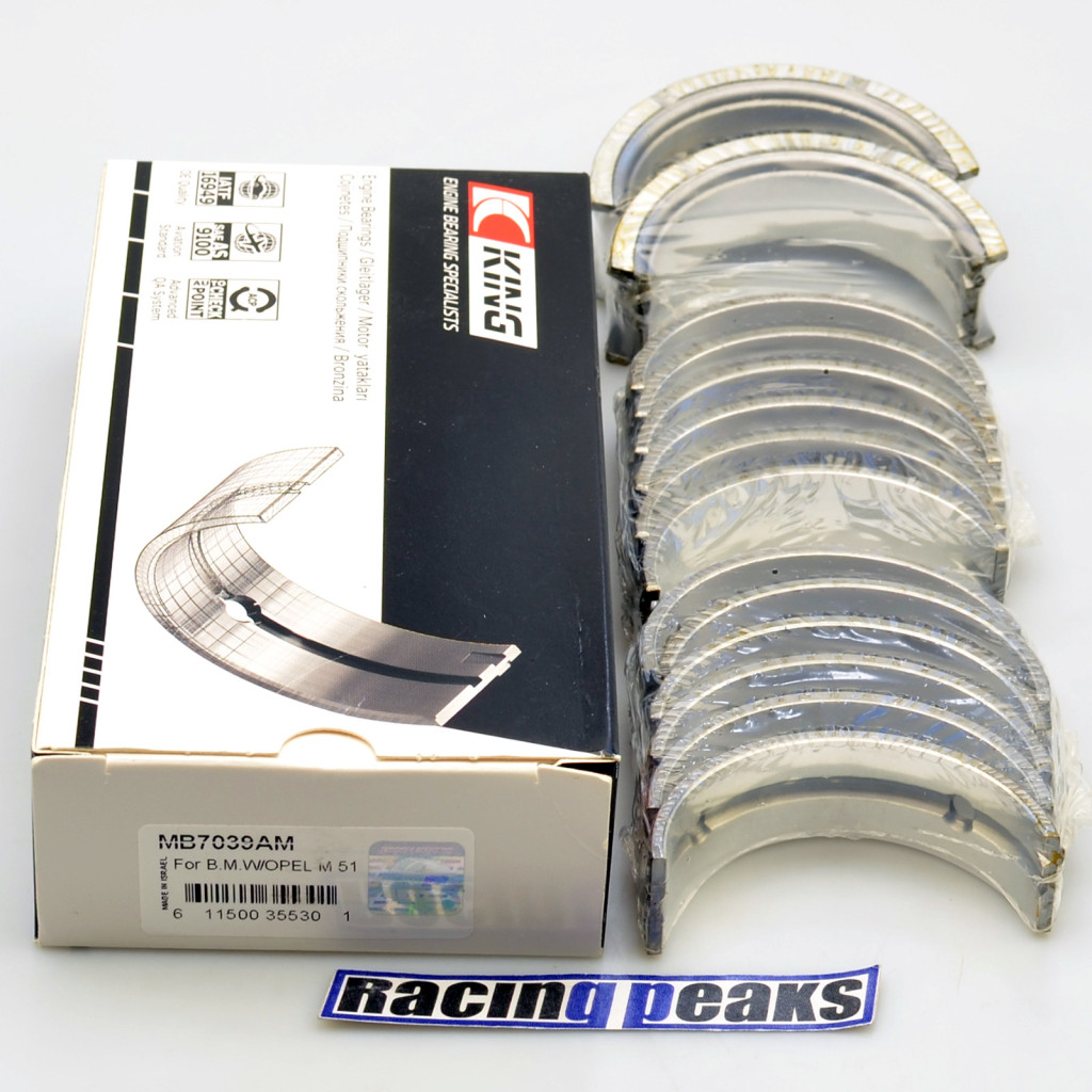 Main bearings fits BMW M20 M50 M52 M54 S54B32 325i 328i 330i 528i Z3 2.8 3.0