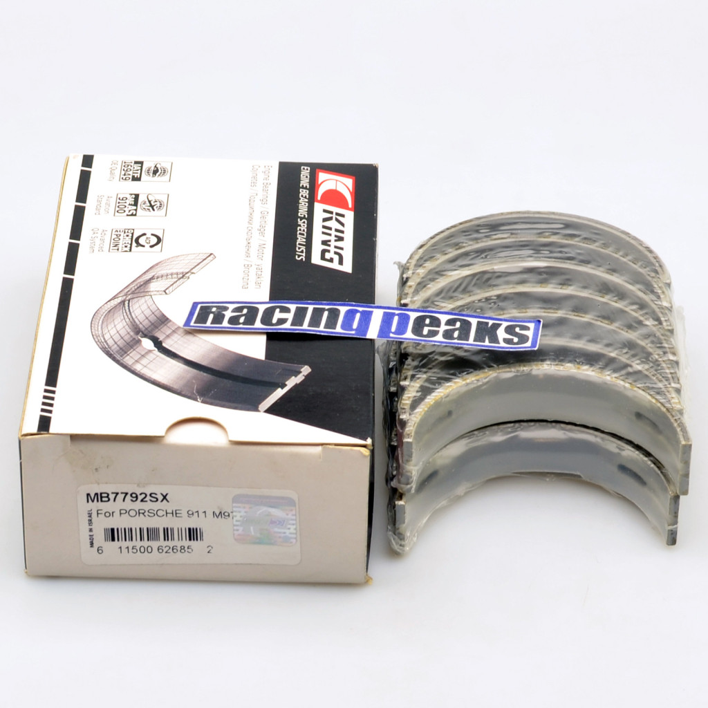 Main bearings fits Porsche 911 996 997 3.6 3.8 1997-2008 M96.03 M96.05 M97.01