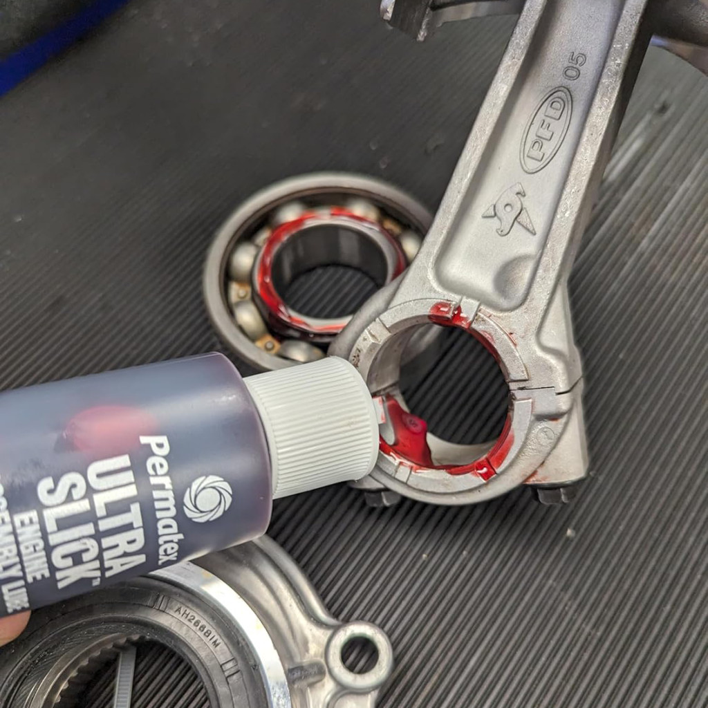 Permatex 81950 ultra slick engine assembly lube oil engine bearings camshafts