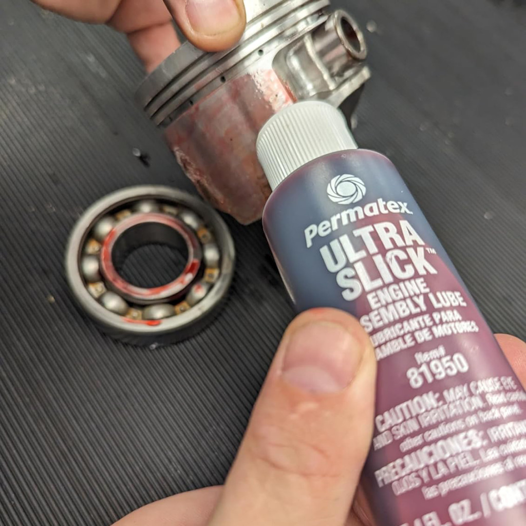 Permatex 81950 ultra slick engine assembly lube oil engine bearings camshafts