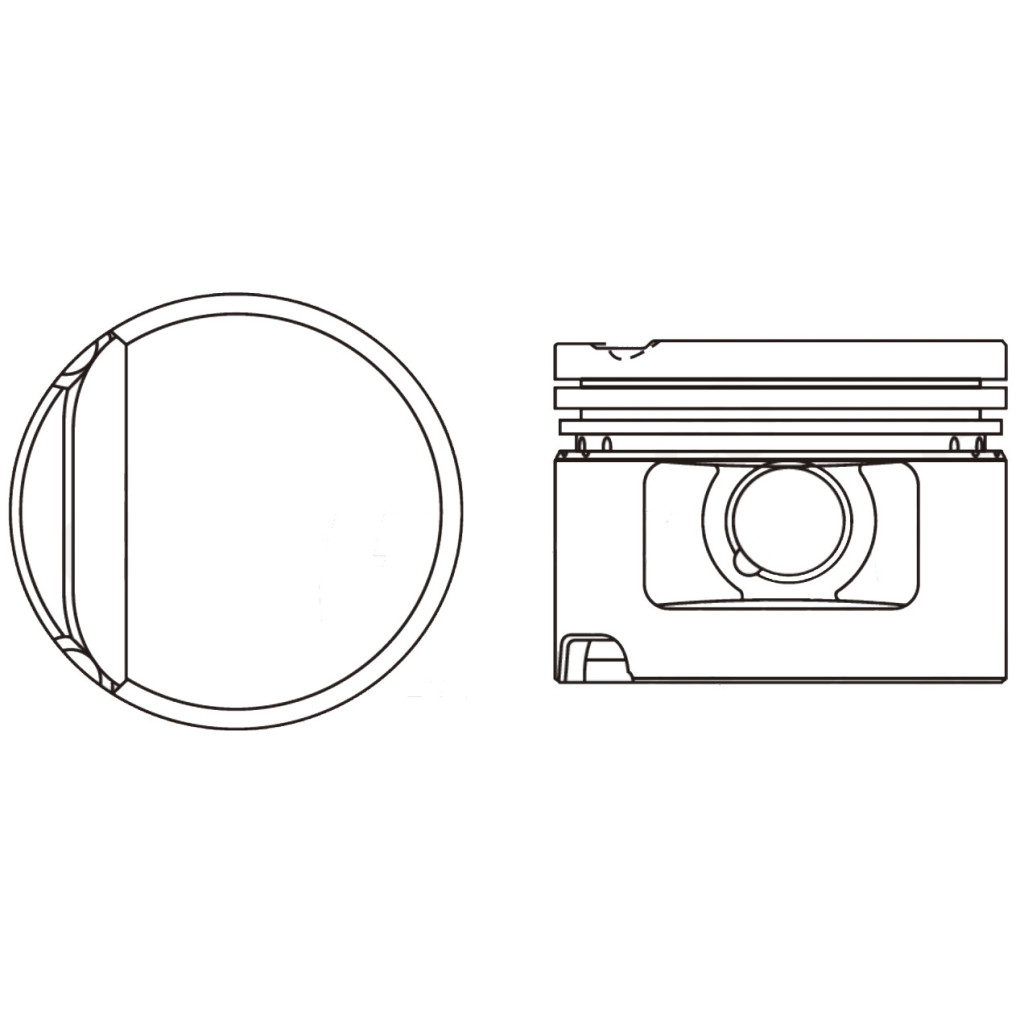 Piston set fits VW Corrado Golf Scirocco 1.8 GTI KR PL 16v 1985-1999