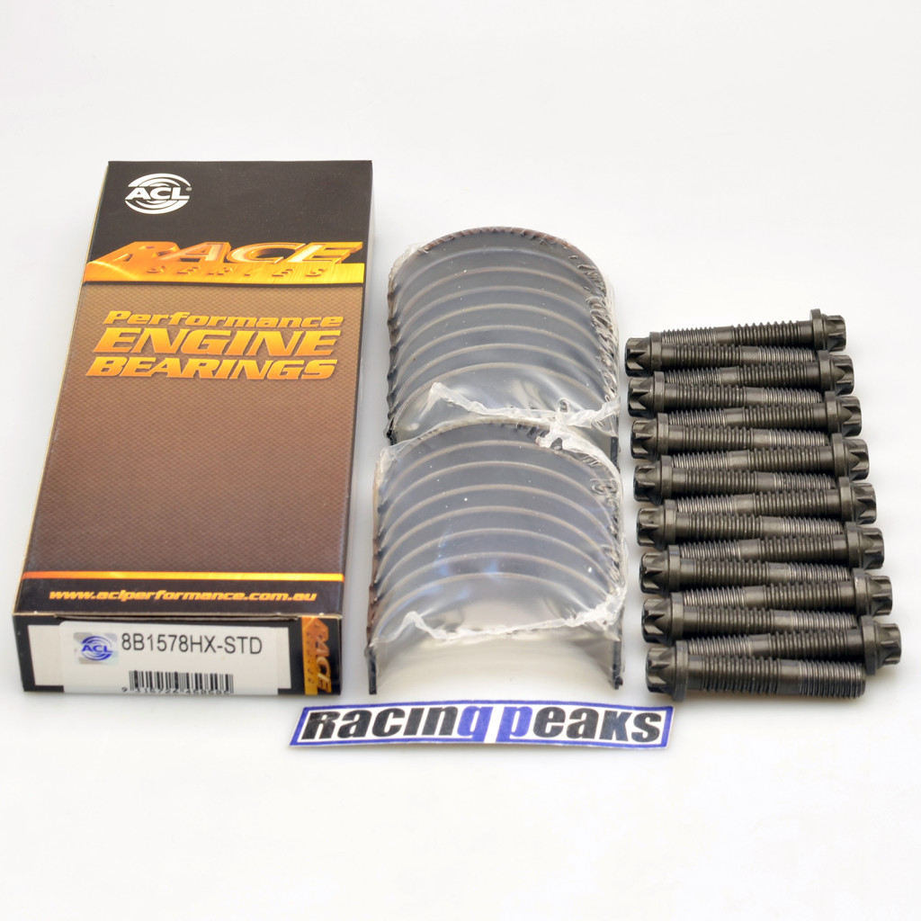 ACL Race 8B1578HX rod bearings bolts fits BMW S63B44 N63B44 M5 F10 F90 4.4