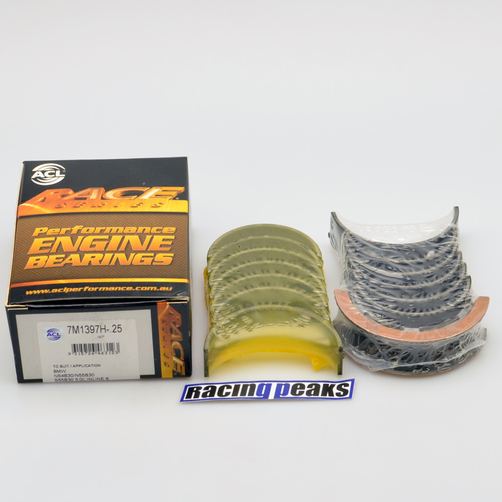 ACL Race 7M1397H main bearings fits BMW N54B30 N55B30 S55B30 3.0L 24v