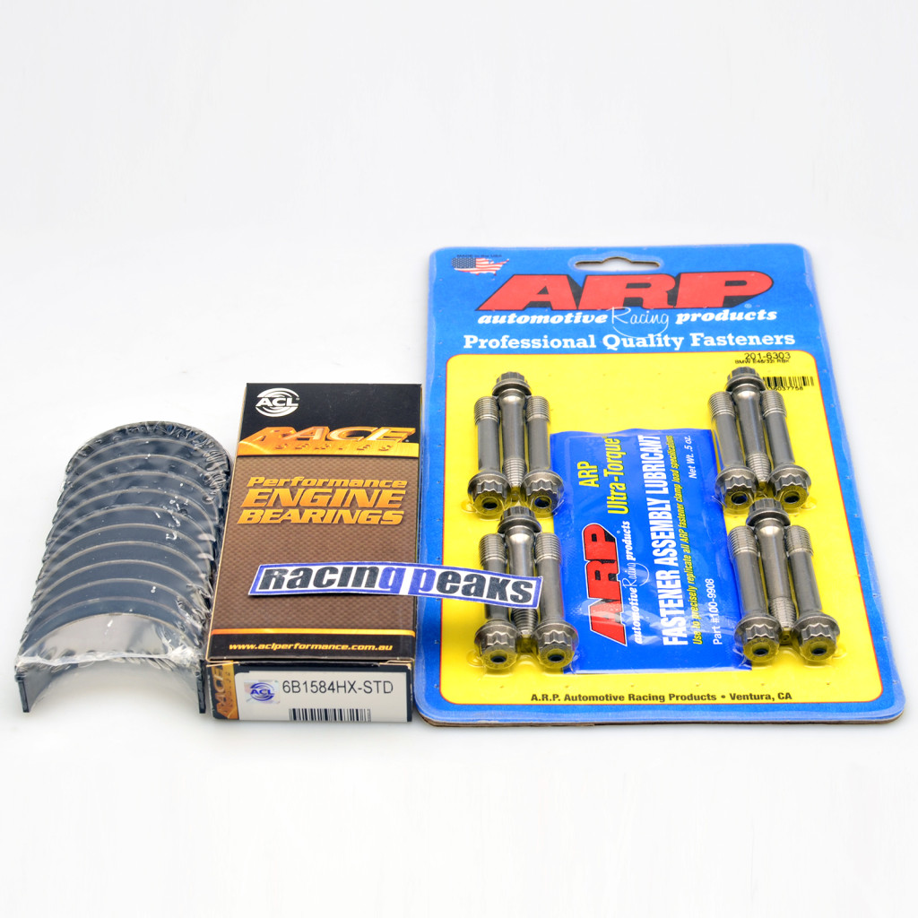 ACL Race 6B1584HX rod bearings ARP bolts fits BMW N54B30 N55B30 S55B30 3.0L