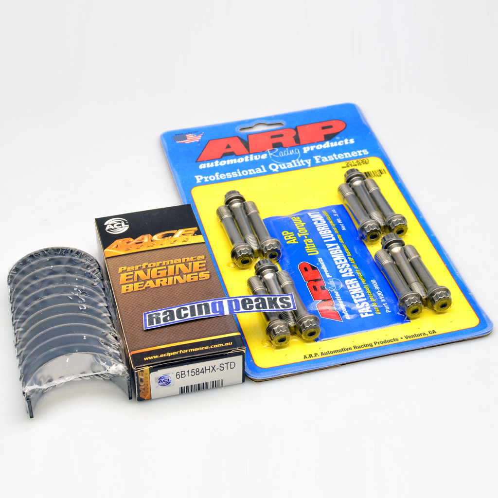 ACL Race 6B1584HX rod bearings ARP bolts fits BMW N54B30 N55B30 S55B30 3.0L
