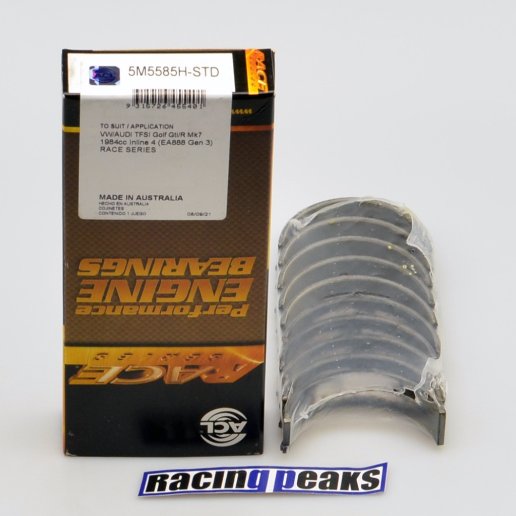 ACL Race 5M5585H main bearings fits VW Audi 2.0TSi 16v 2011-2020 EA888 Gen3