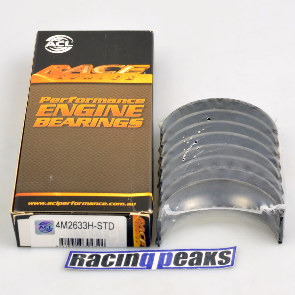 ACL Race 4M2633H main bearings fits Nissan VQ20 VQ25DE VQ30DE VQ30DET VQ35DE
