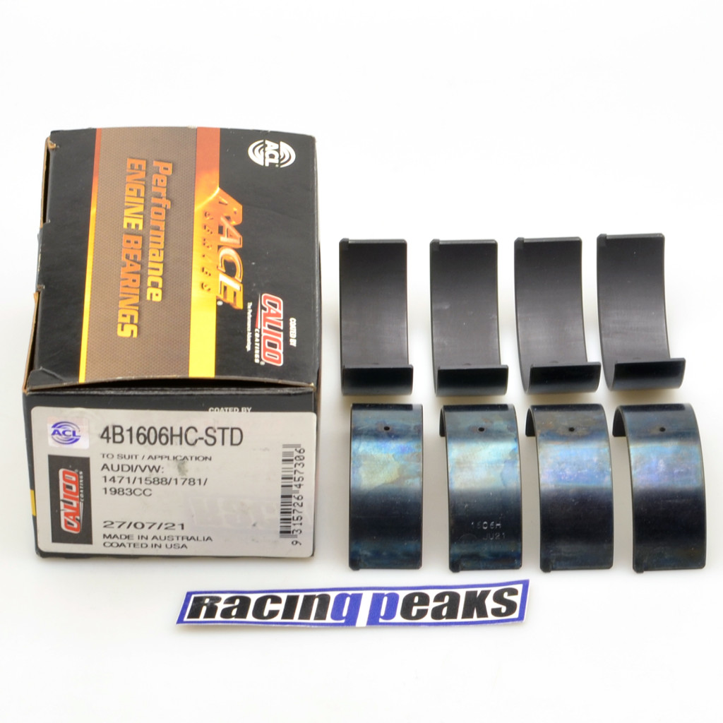 ACL Race 4B1606HC coated rod bearings fits Audi VW 1.8T 20v AEB BAM AGU A4 TT S3