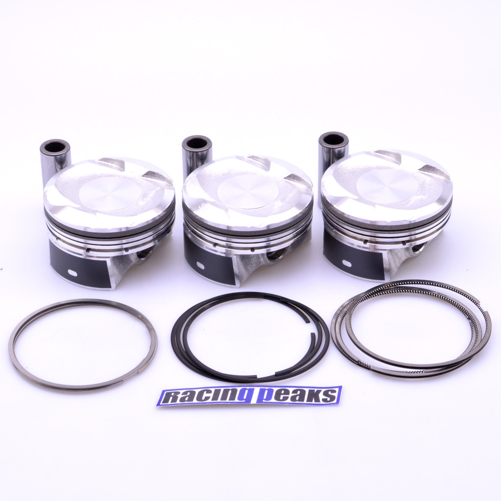 Engine piston set fits Peugeot 208 Citroen C3 1.0L VTi ZMZ EB0 Puretech