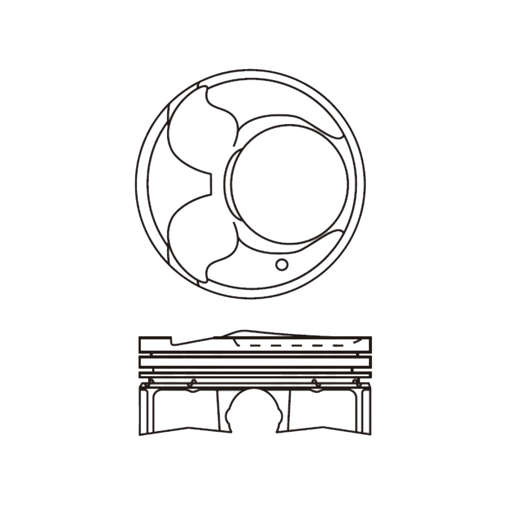 Piston set fits KIA Sportage Soul Cerato Carens 2.0 GDi G4NC 2011- 16v