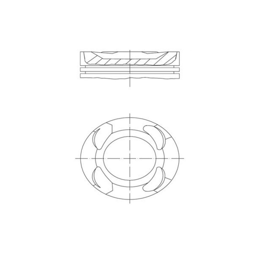 MAHLE piston 82.00 fits BMW M140 M240 340 440 540 X3 X4 40i B58B30 B38A15 B38B15