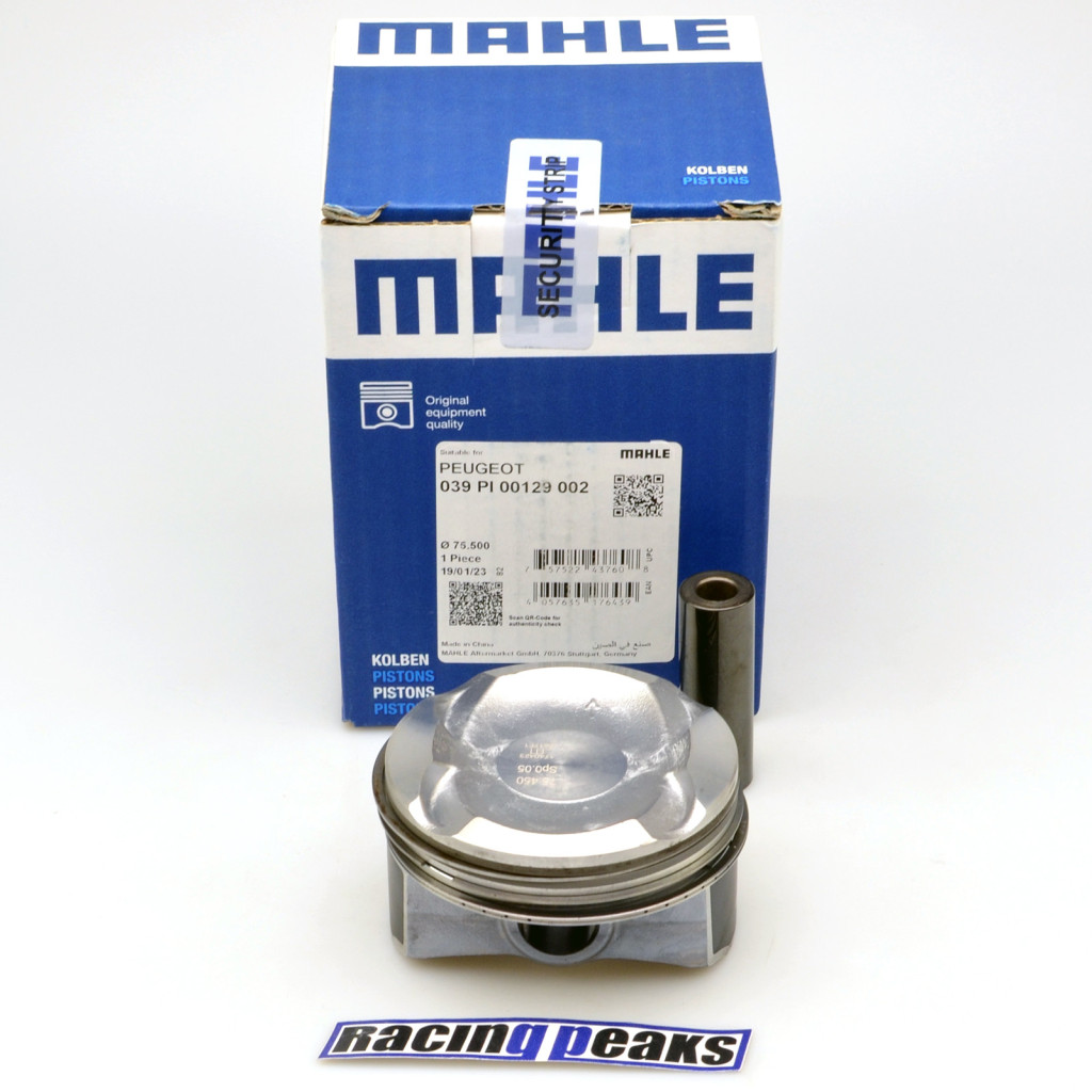 MAHLE piston 75.50 x1 fits Citroen Peugeot C3 C4 DS3 208 2008 308 1.2VTi EB2 HMZ
