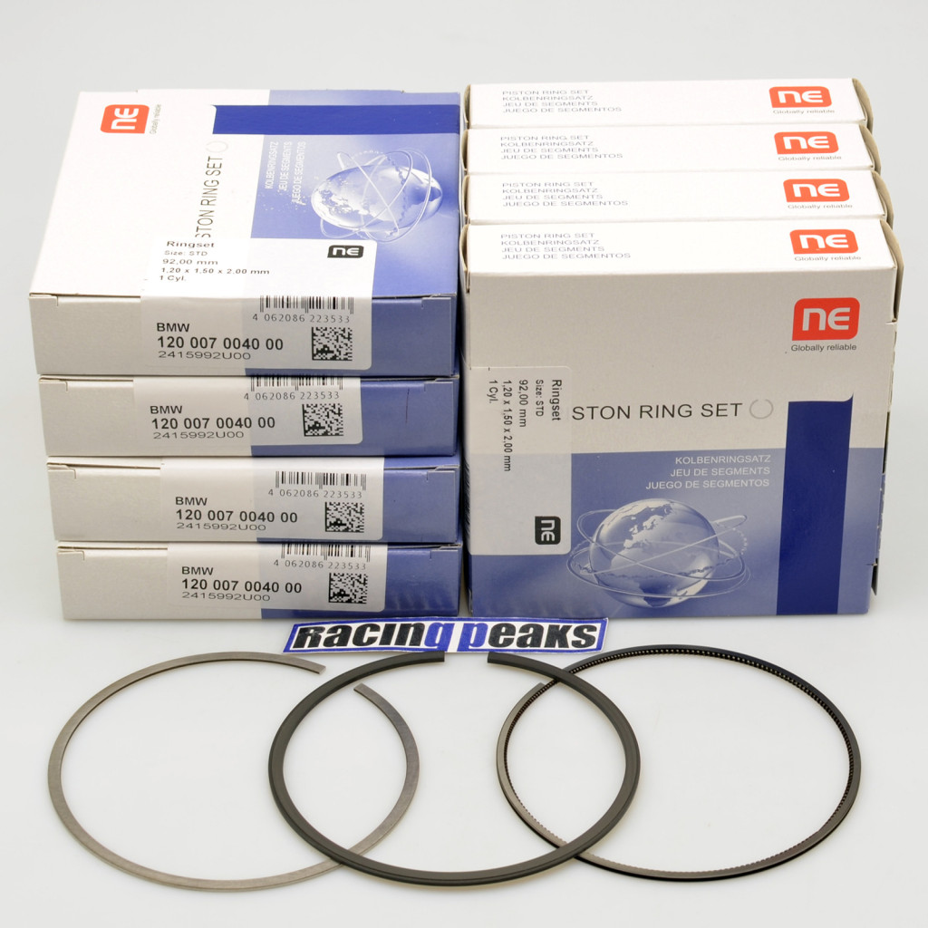 Piston rings x8 fits BMW S65B40 S65B44 M3 GTS CRT 4.0L 4.4L 11257840940